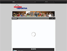 Tablet Screenshot of navarradeportiva.com